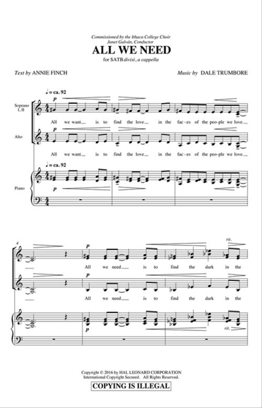 All We Need Divisi scores gallery preview page 2
