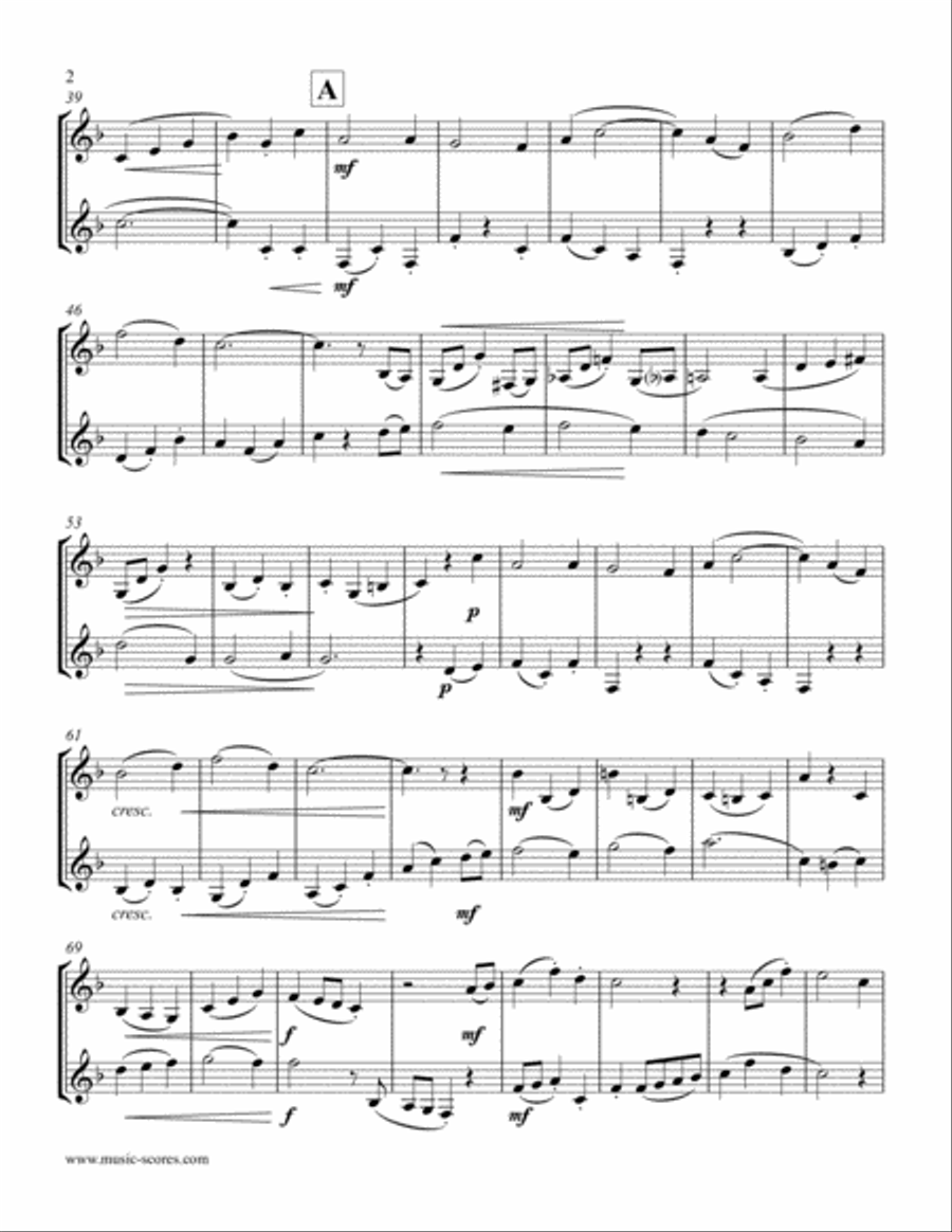 When Irish Eyes are Smiling - French Horn Duet Brass Duet scores gallery preview page 2