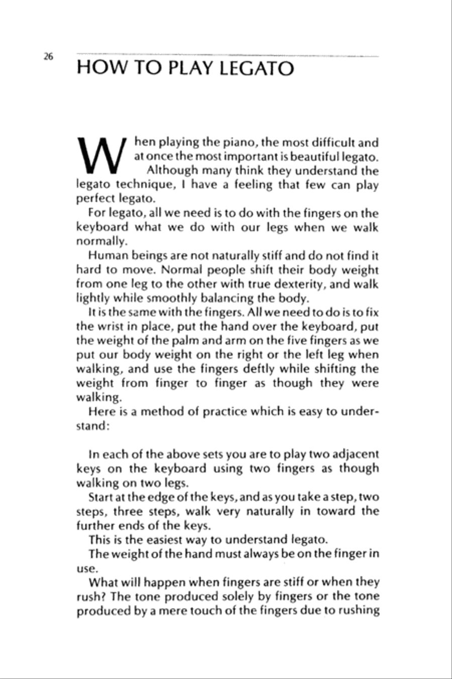My Thoughts on Piano Technique Piano Method scores gallery preview page 8
