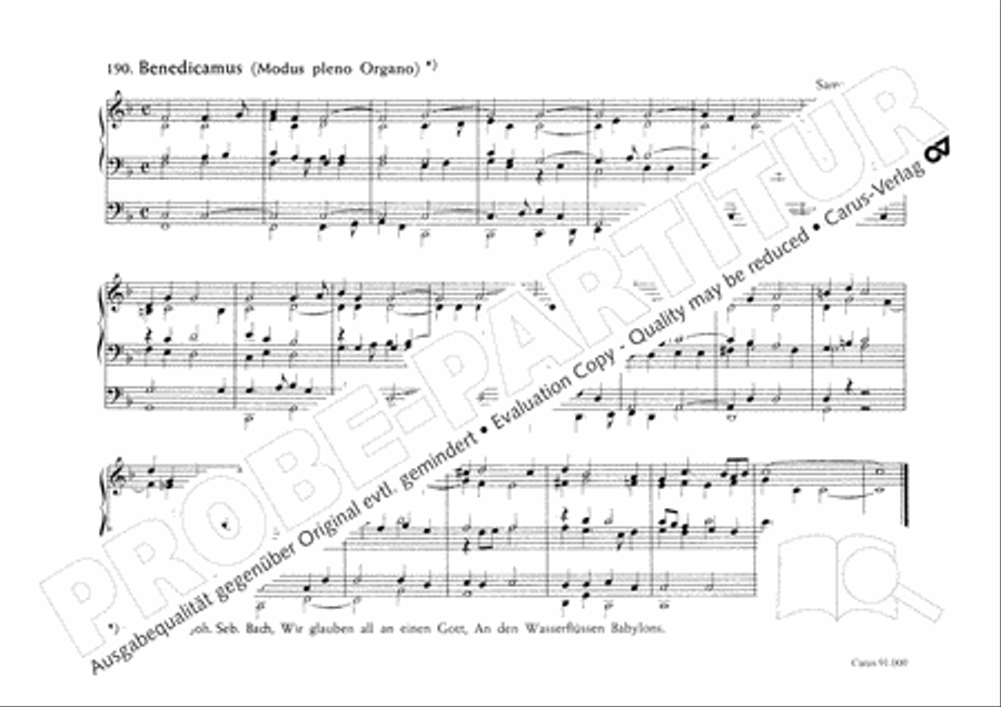 Orgelschule Orgelschule Organ scores gallery preview page 156