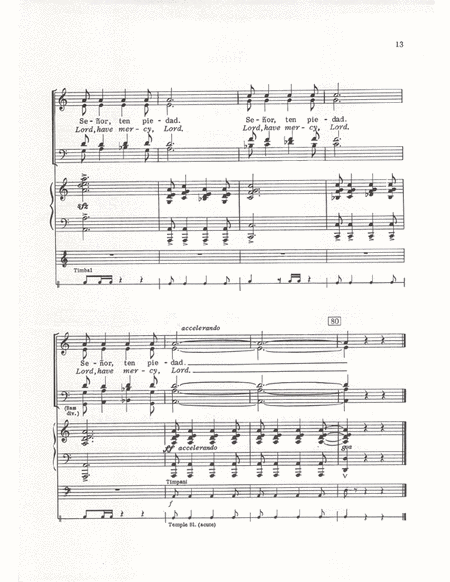 The Cuban Mass (Vocal Score)