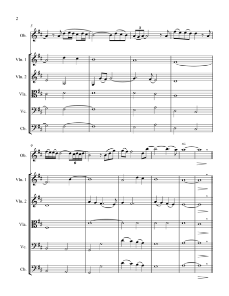 Gabriel's Oboe (Full Score) image number null