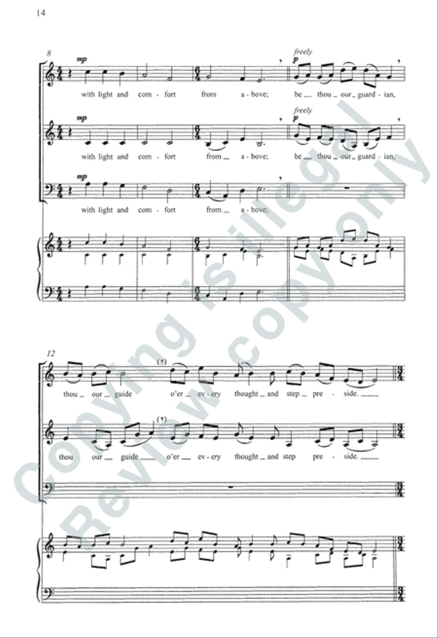 Somerset Anthem Books, Volume III (Holy Spirit) 3-Part scores gallery preview page 26