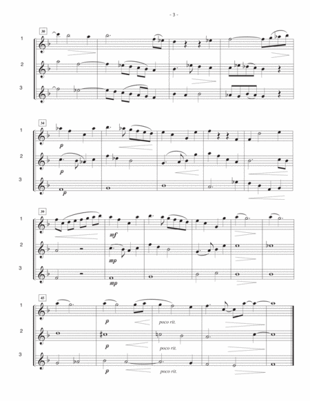 Interlude - intermediate Flute Trio image number null