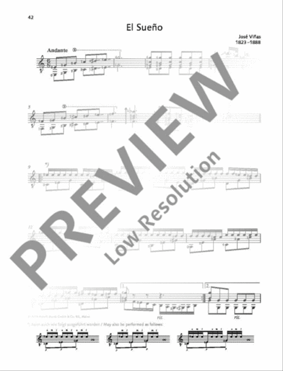 El Sueño El Sueño Guitar scores gallery preview page 2