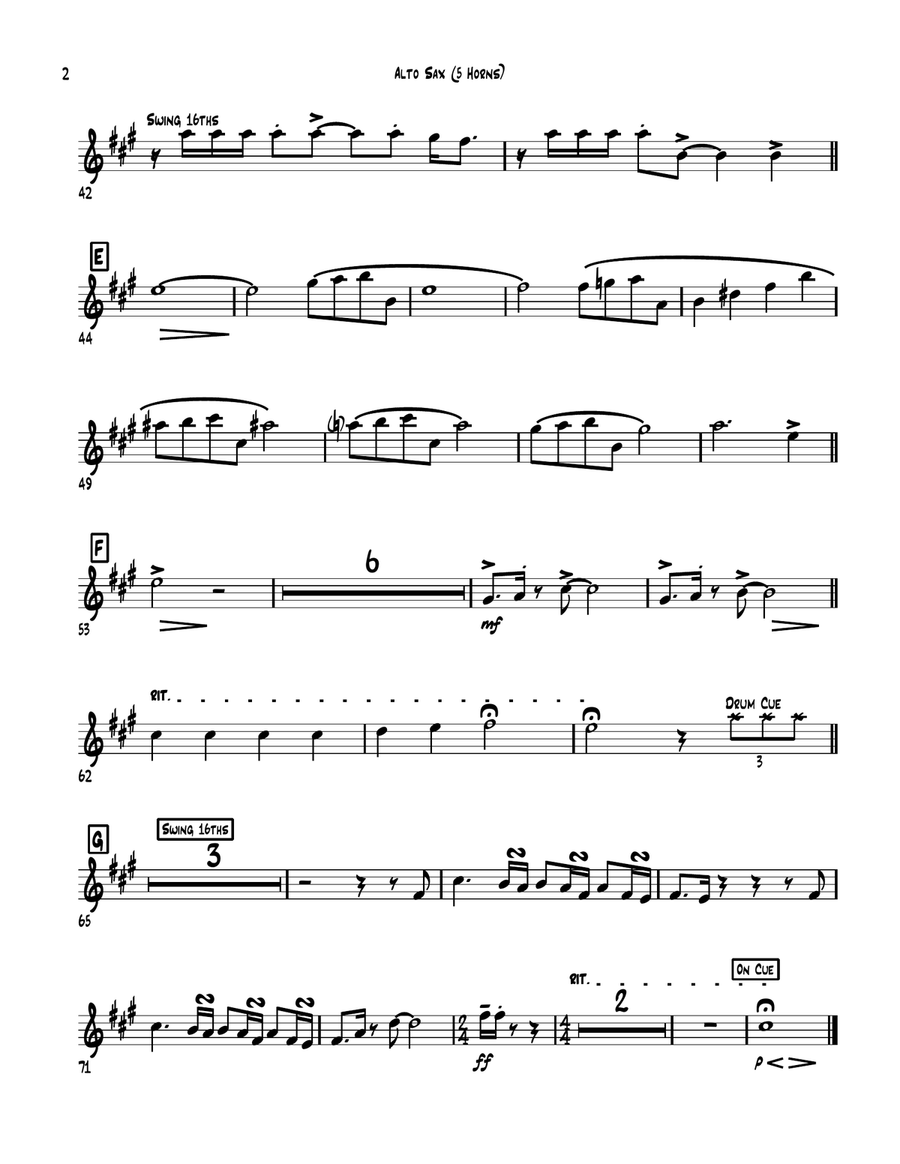 New York State Of Mind Large Ensemble scores gallery preview page 4