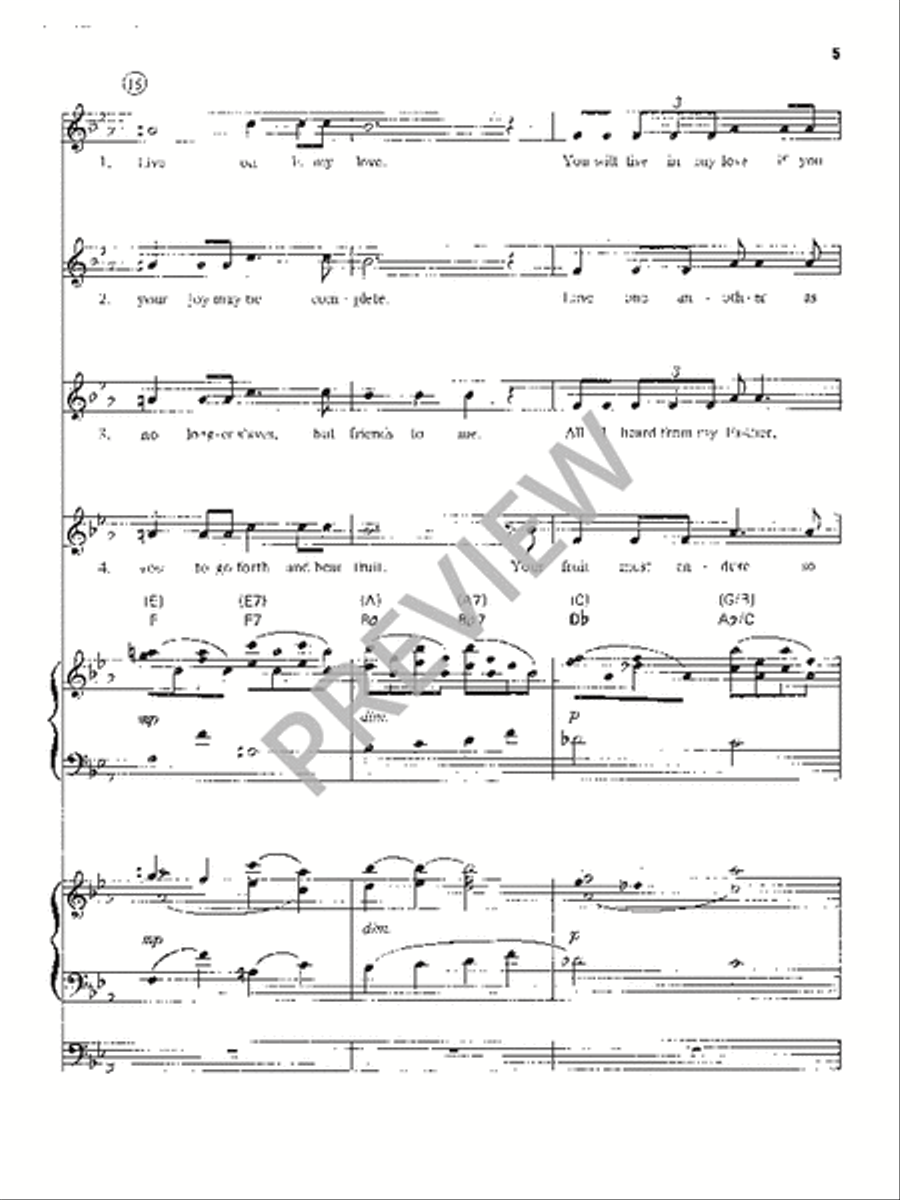No Greater Love No Greater Love Bassoon scores gallery preview page 6