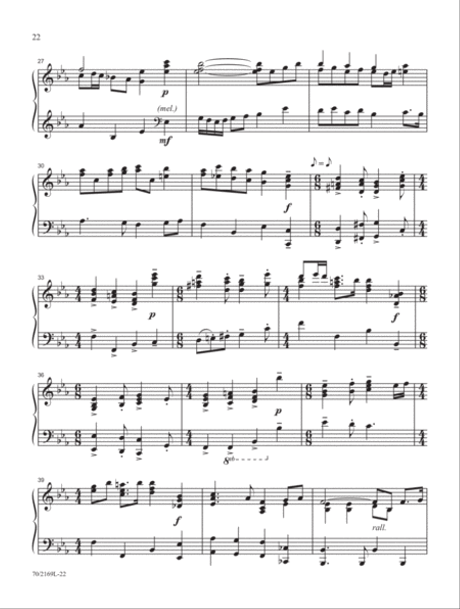 Risen Indeed! Piano Solo scores gallery preview page 13