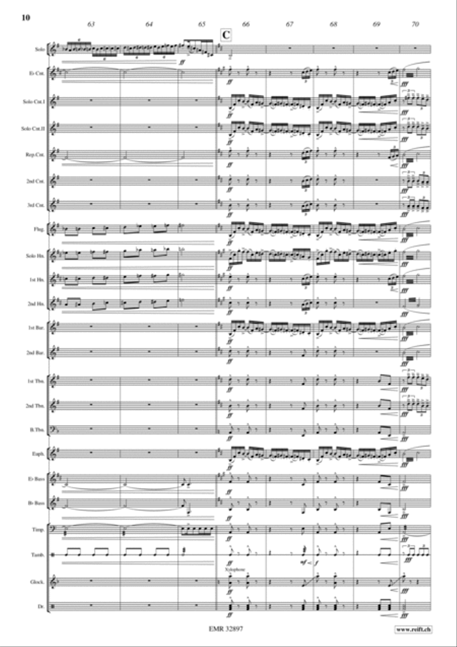 American Sketches Brass Band scores gallery preview page 11