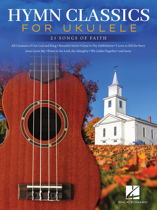 Book cover for Hymn Classics for Ukulele