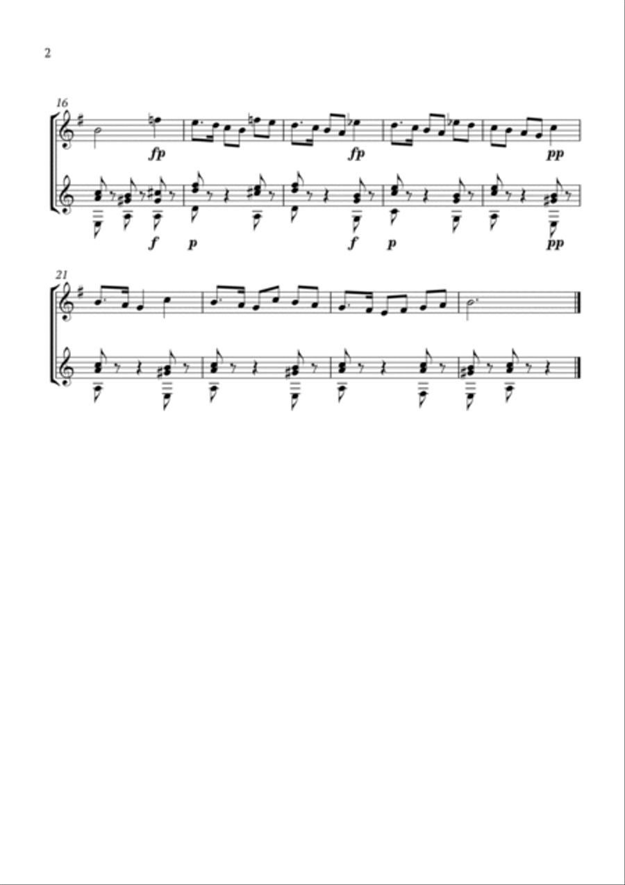 Album Leaves Op.124 No.2 English Horn scores gallery preview page 2