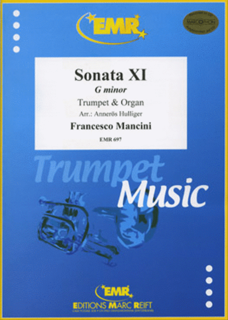 Sonate XI g-moll Piccolo Trumpet scores gallery preview page 1