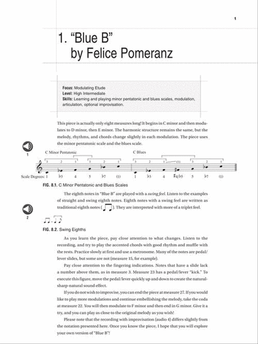 Contemporary Etudes for Harp Harp scores gallery preview page 7