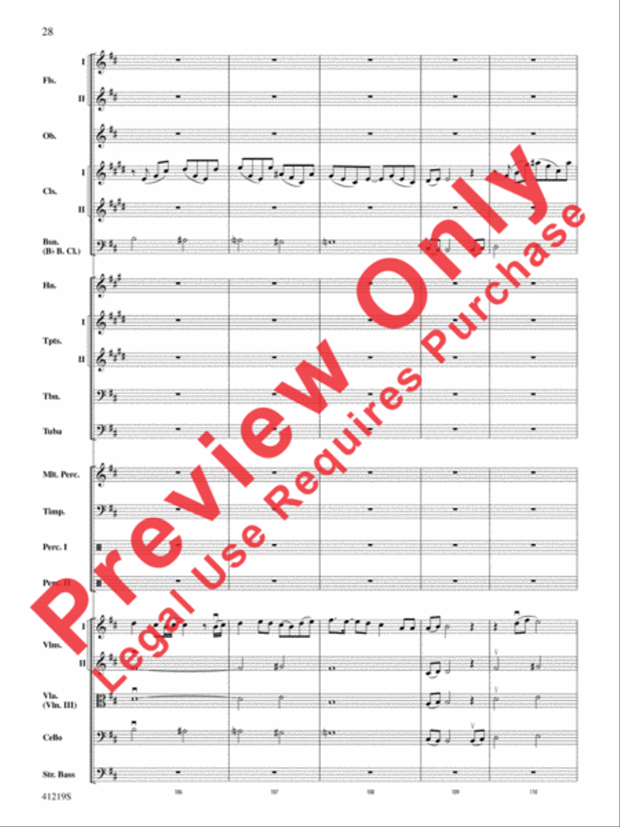 Led Zeppelin Reunion Full Orchestra scores gallery preview page 29