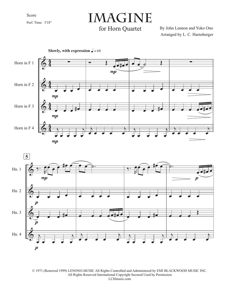 Imagine Horn scores gallery preview page 5