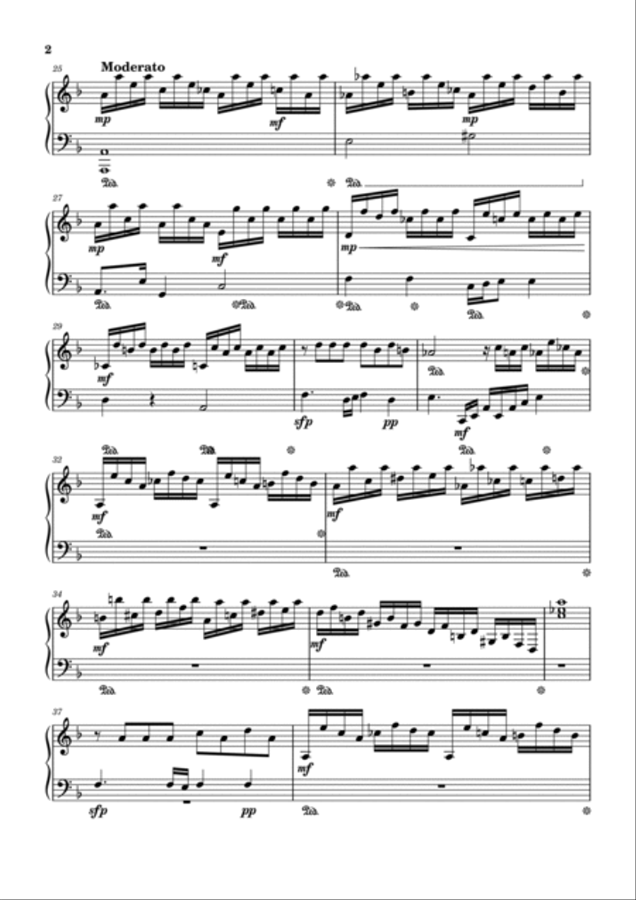 The Fog Piano Solo scores gallery preview page 2