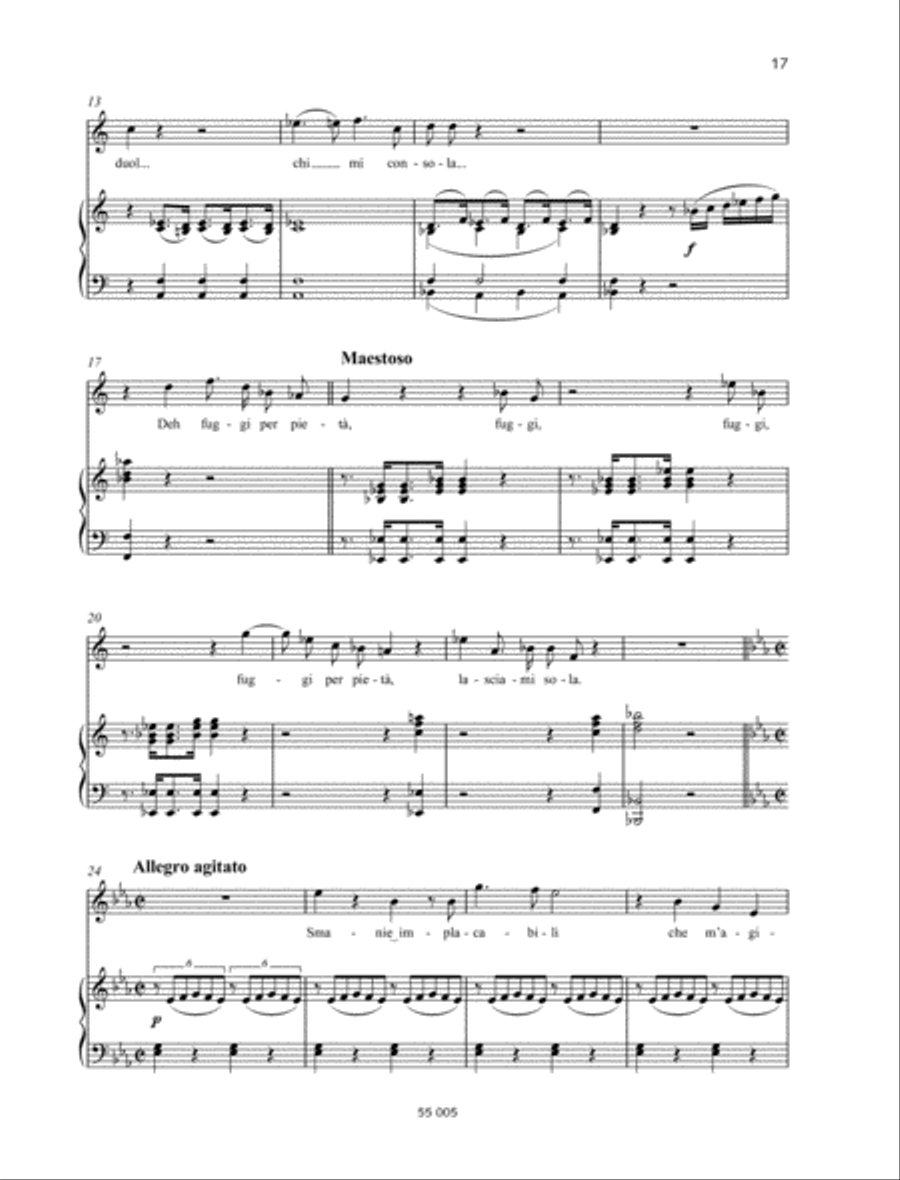 Ah, scostati!... Smanie implacabili Mezzo-Soprano Voice scores gallery preview page 2