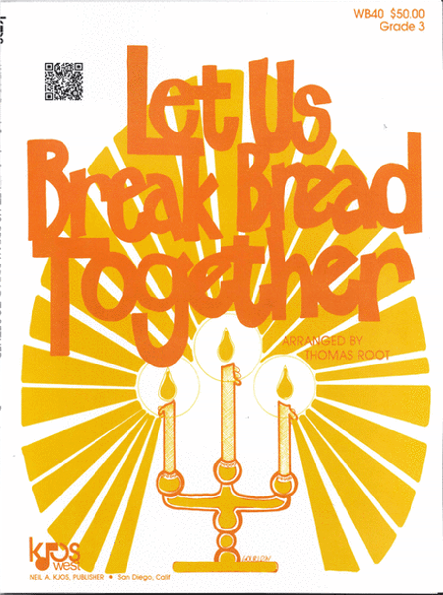 Let Us Break Bread Together Concert Band scores gallery preview page 1