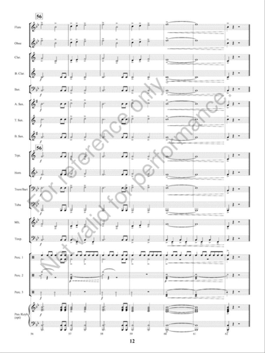 Blazon! Blazon! Concert Band scores gallery preview page 13