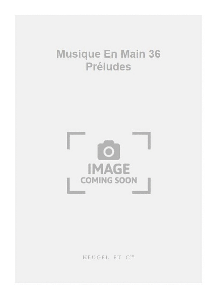 Musique En Main 36 Préludes Viola scores gallery preview page 1