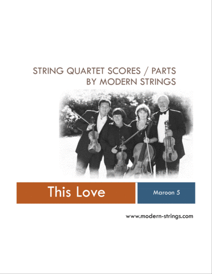 This Love String Quartet scores gallery preview page 1