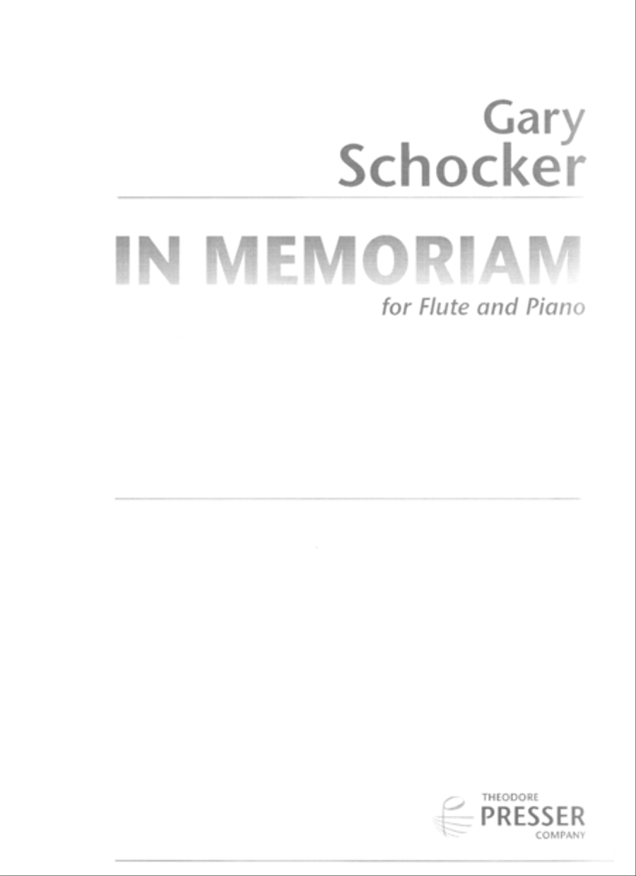 In Memoriam