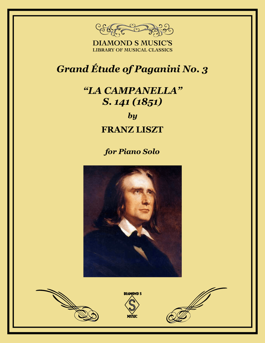 La Campanella - Franz Liszt - Piano Solo Piano Solo scores gallery preview page 1