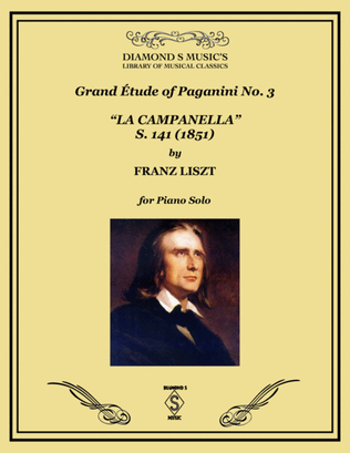 Book cover for La Campanella - Franz Liszt - Piano Solo