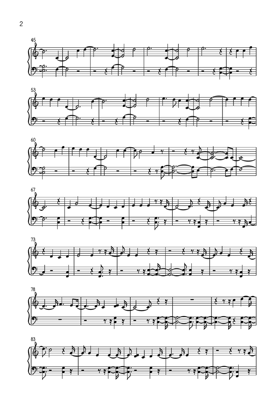 Light Of The World Light Of The World Piano Solo scores gallery preview page 2