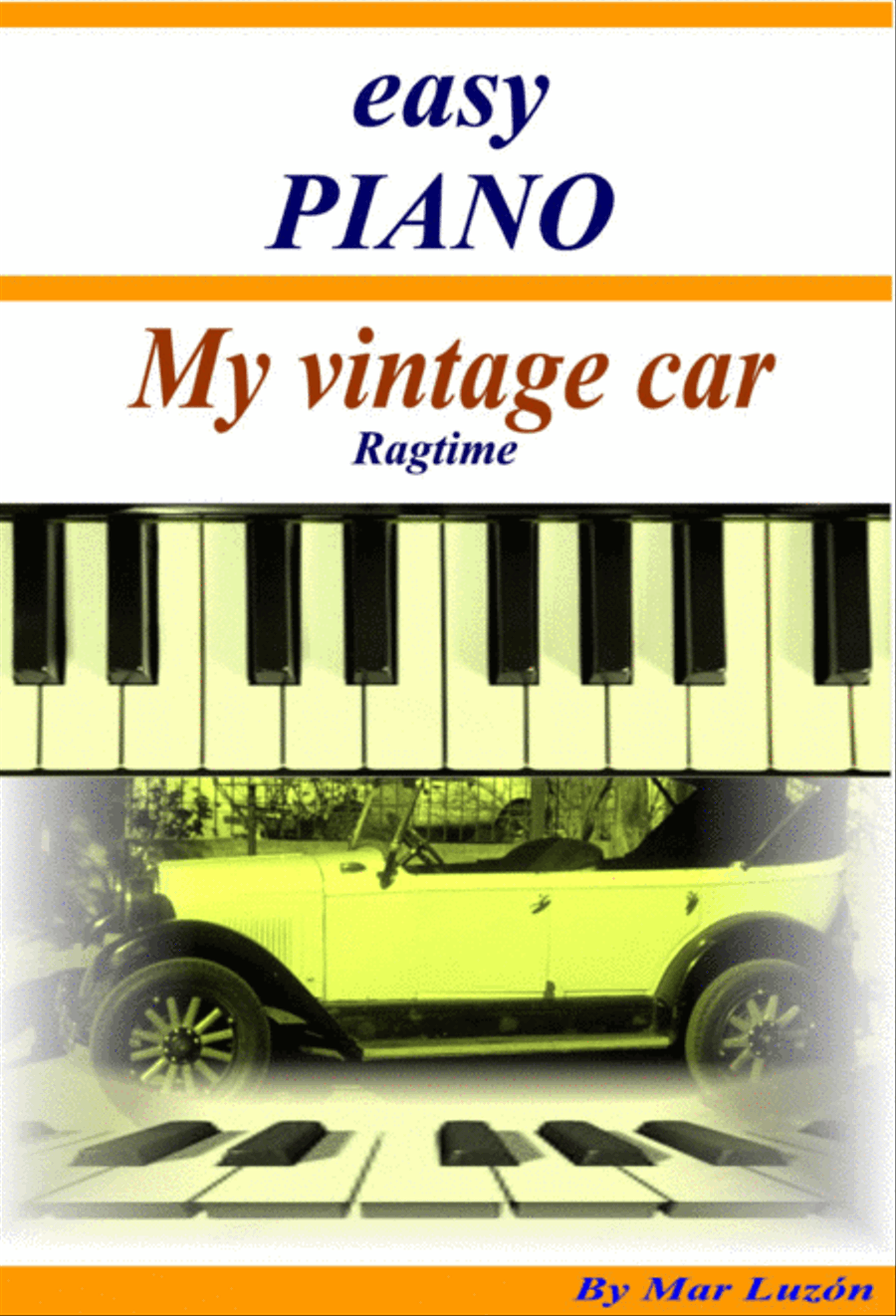 My vintage car My vintage car Piano Solo scores gallery preview page 1
