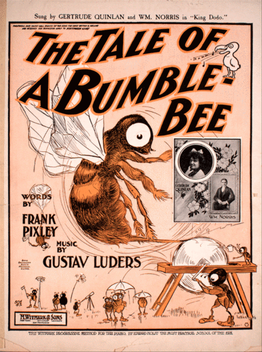 The Tale of a Bumble Bee Voice scores gallery preview page 1