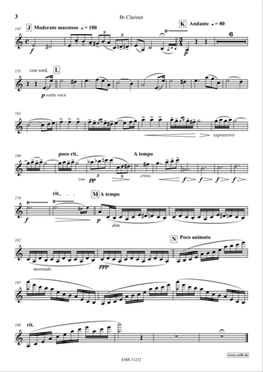 Legend Clarinet Solo scores gallery preview page 4