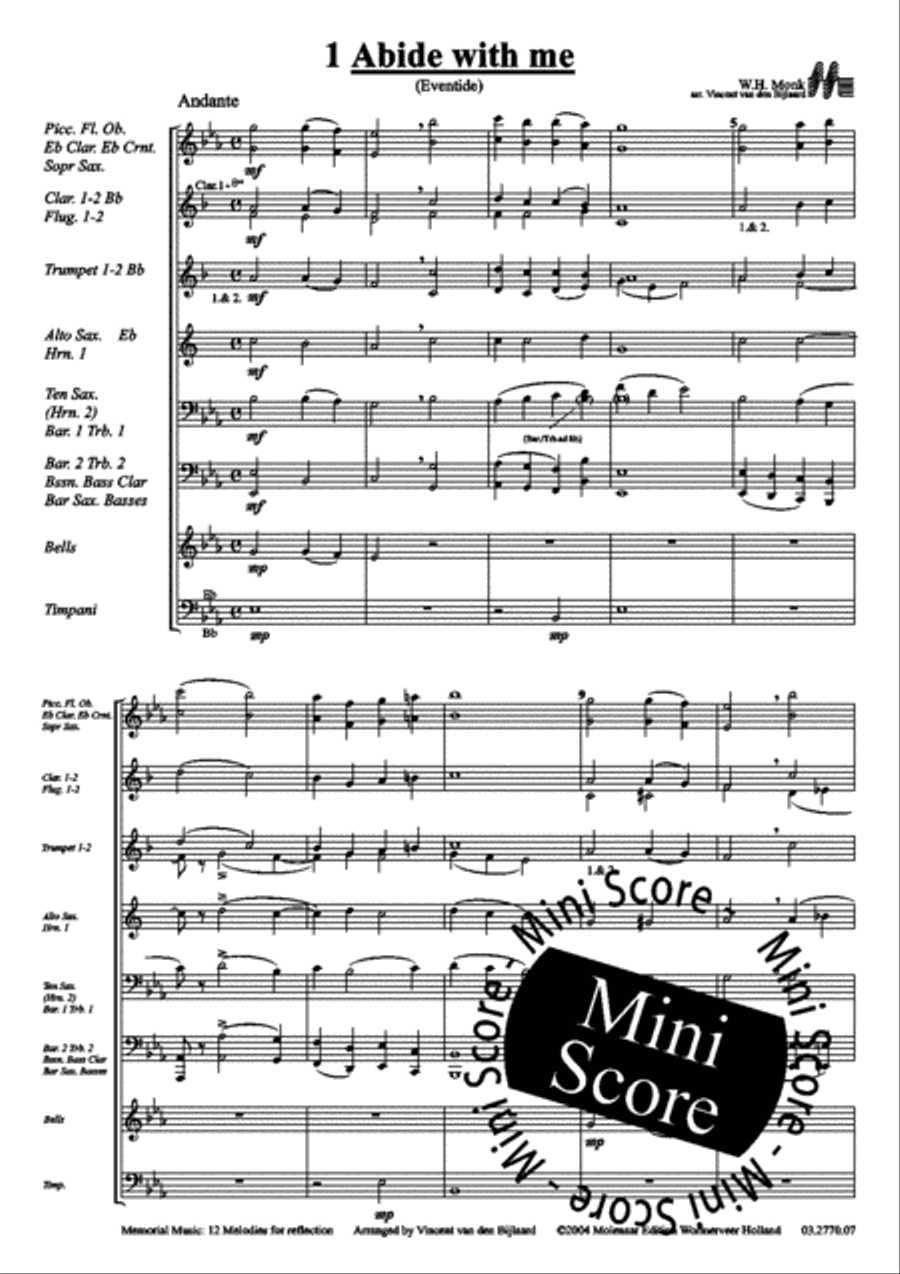 Memorial Music Fanfare Band scores gallery preview page 7