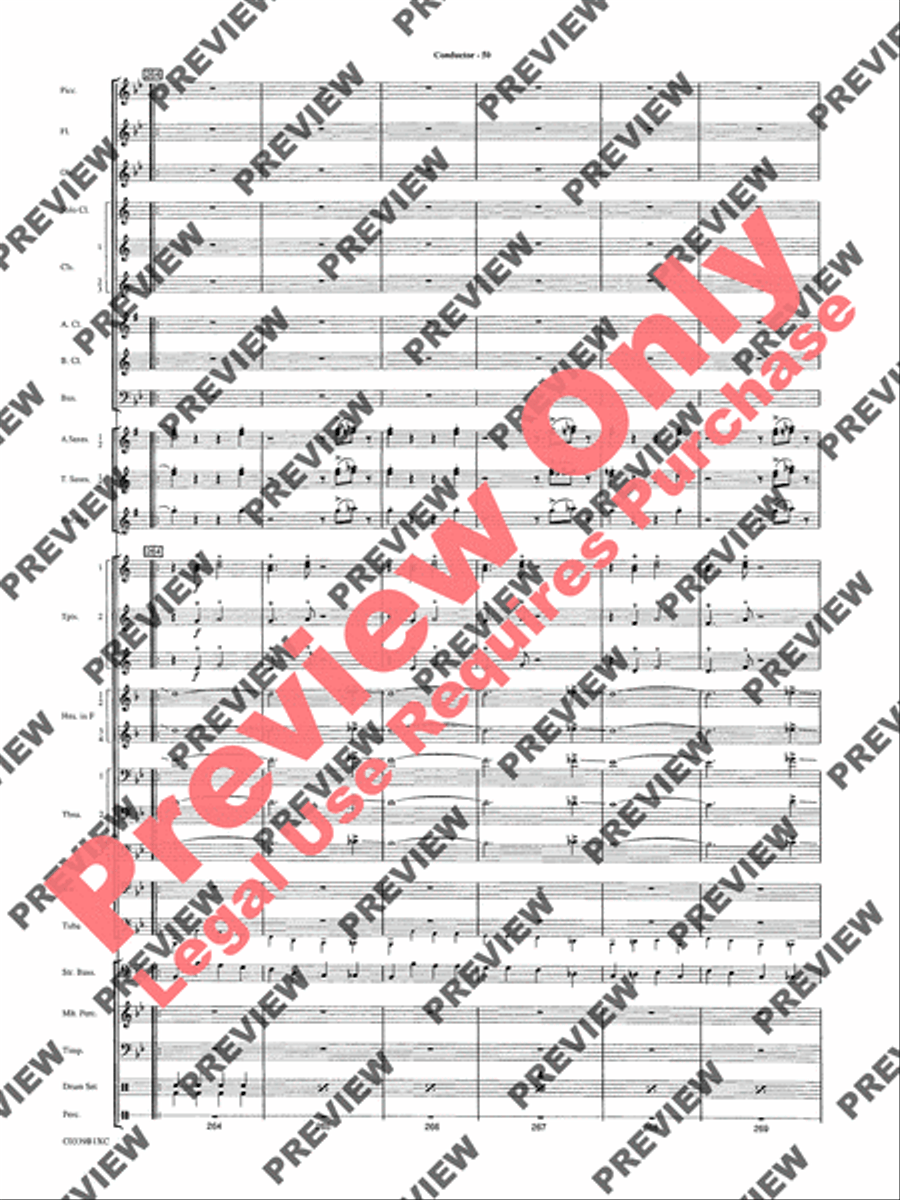 In the Miller Mood Concert Band scores gallery preview page 53