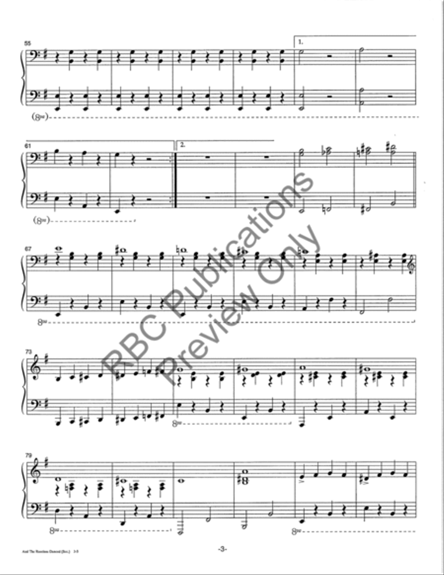 And The Russians Danced! And The Russians Danced! Piano Solo scores gallery preview page 7