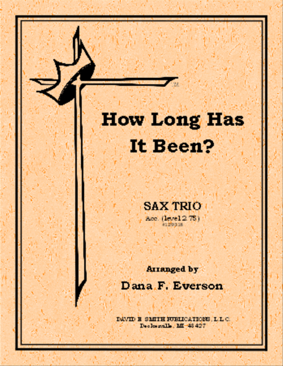 How Long Has It Been Woodwind Trio scores gallery preview page 1