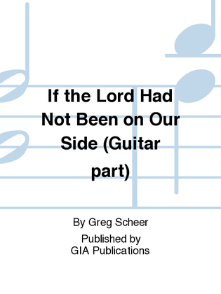 If the Lord Had Not Been on Our Side - Guitar edition