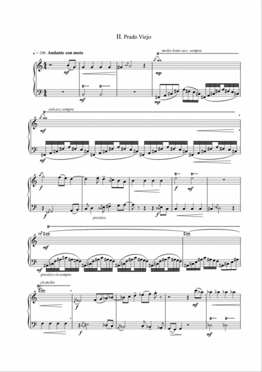 Giardini Scarlattiani (Sonata de Madrid) for Piano Piano Solo scores gallery preview page 3