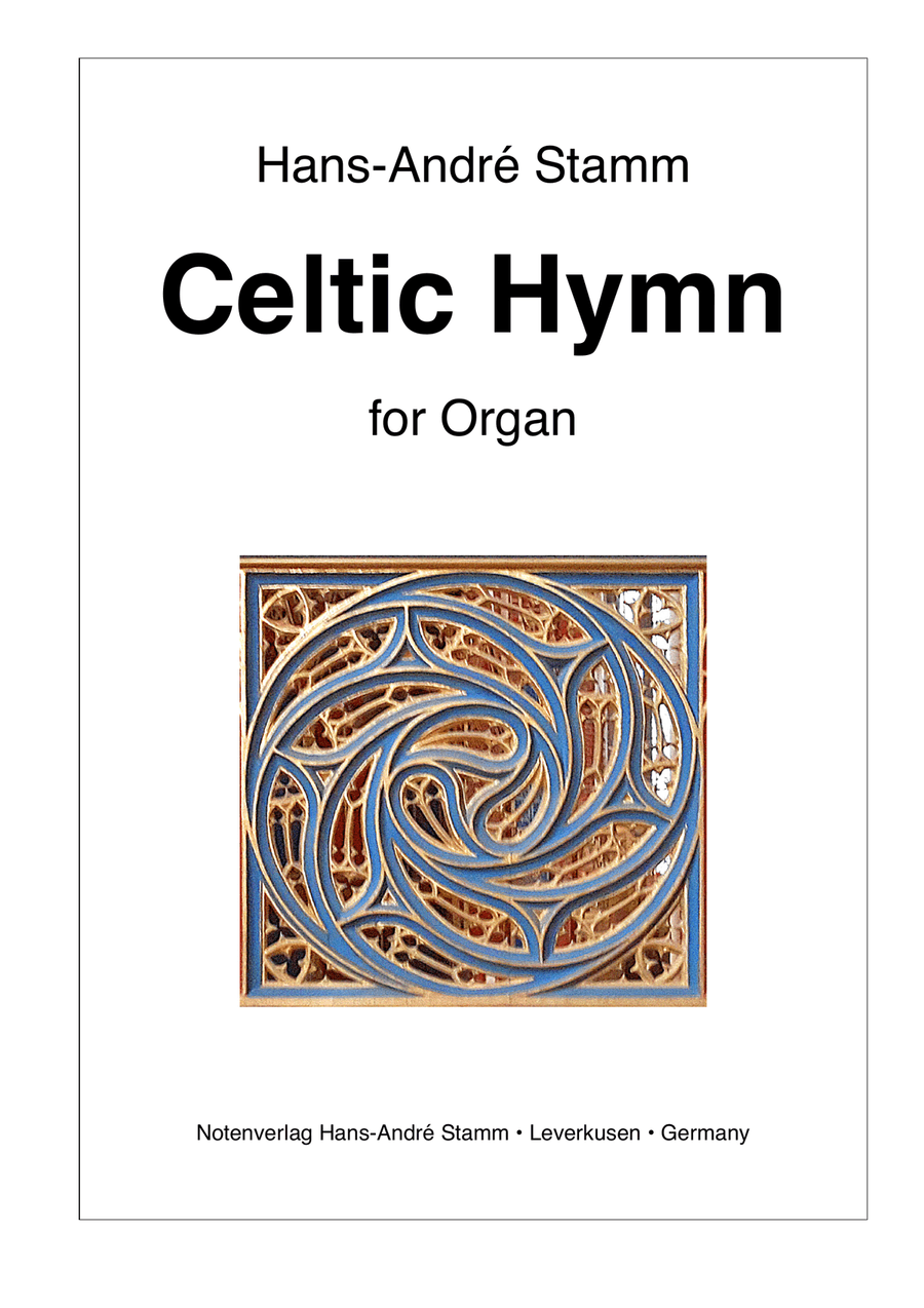 Celtic Hymn for organ Celtic Fiddle scores gallery preview page 1