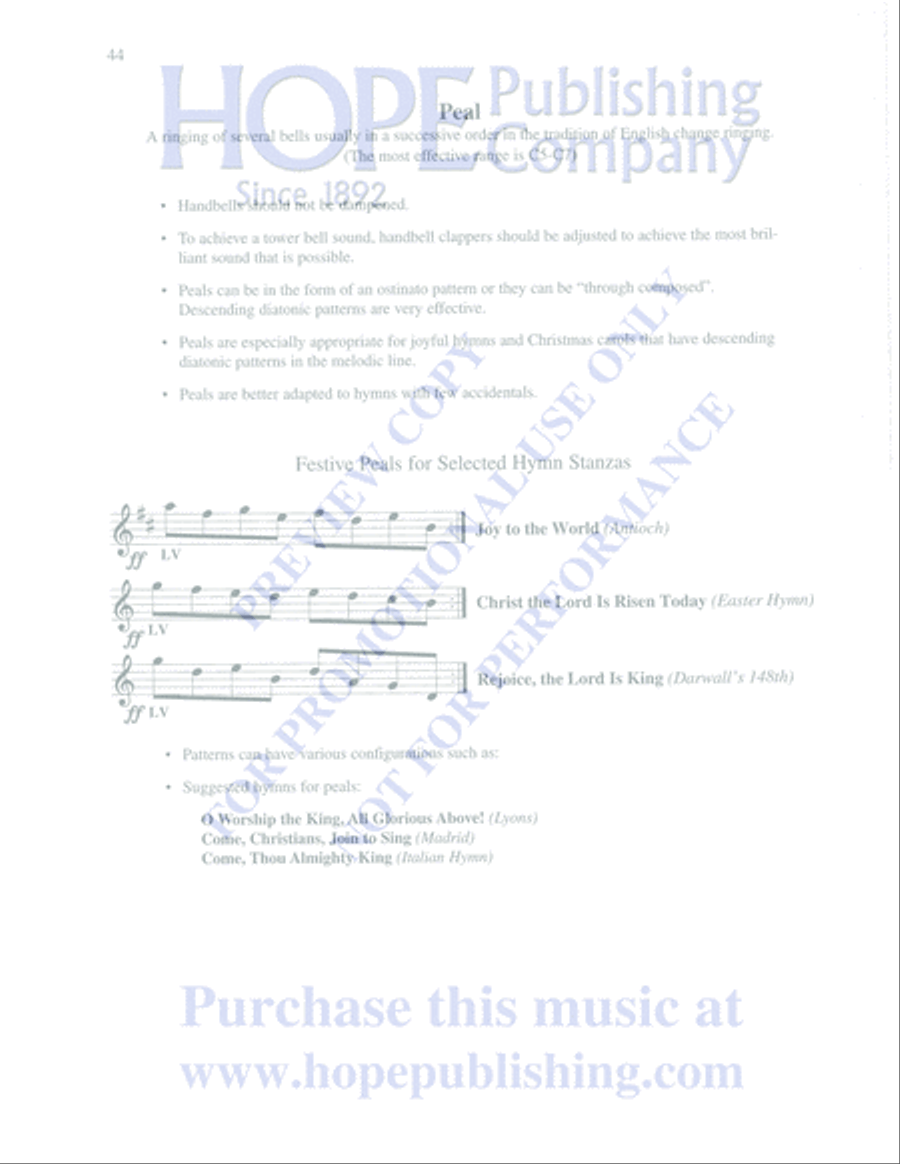Practical Guide to Arranging Music for Organ, Choir, Handbells & Other Instrumen Choir scores gallery preview page 45