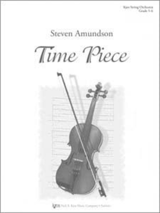 Book cover for Time Piece - Score