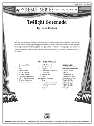 Twilight Serenade: Score