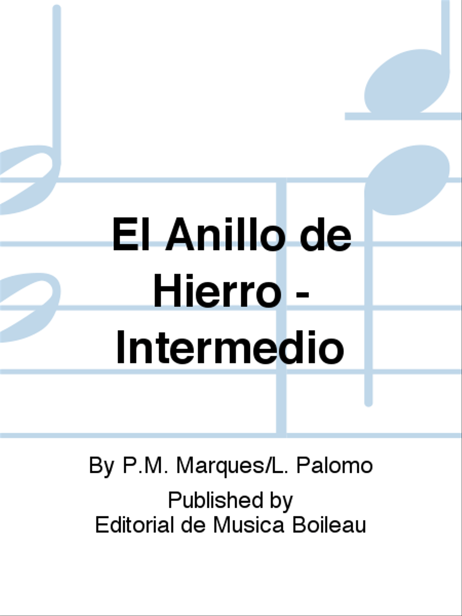 El Anillo de Hierro - Intermedio Guitar Ensemble scores gallery preview page 1