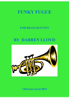 Book cover for Funky Fugue for Brass Quintet