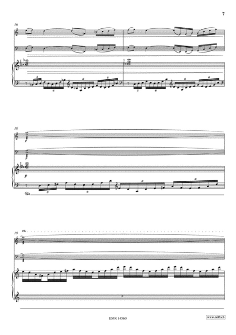 Irish Concertino Piano Trio scores gallery preview page 7