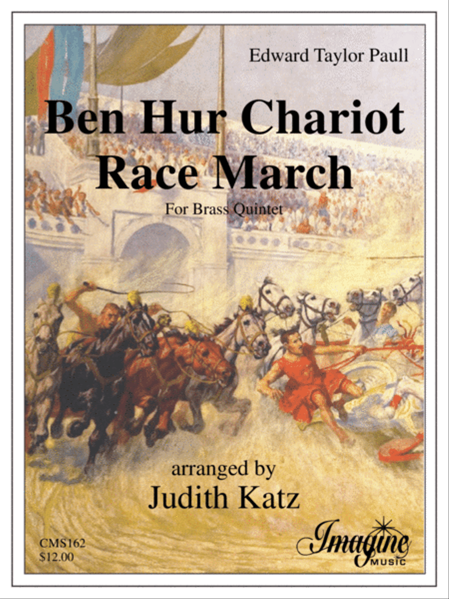 Ben Hur Chariot Race March Brass Quintet scores gallery preview page 1