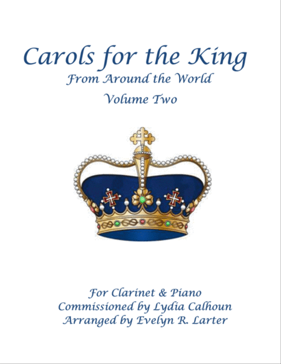Carols For The King From Around The World, Volume Two Clarinet Solo scores gallery preview page 1