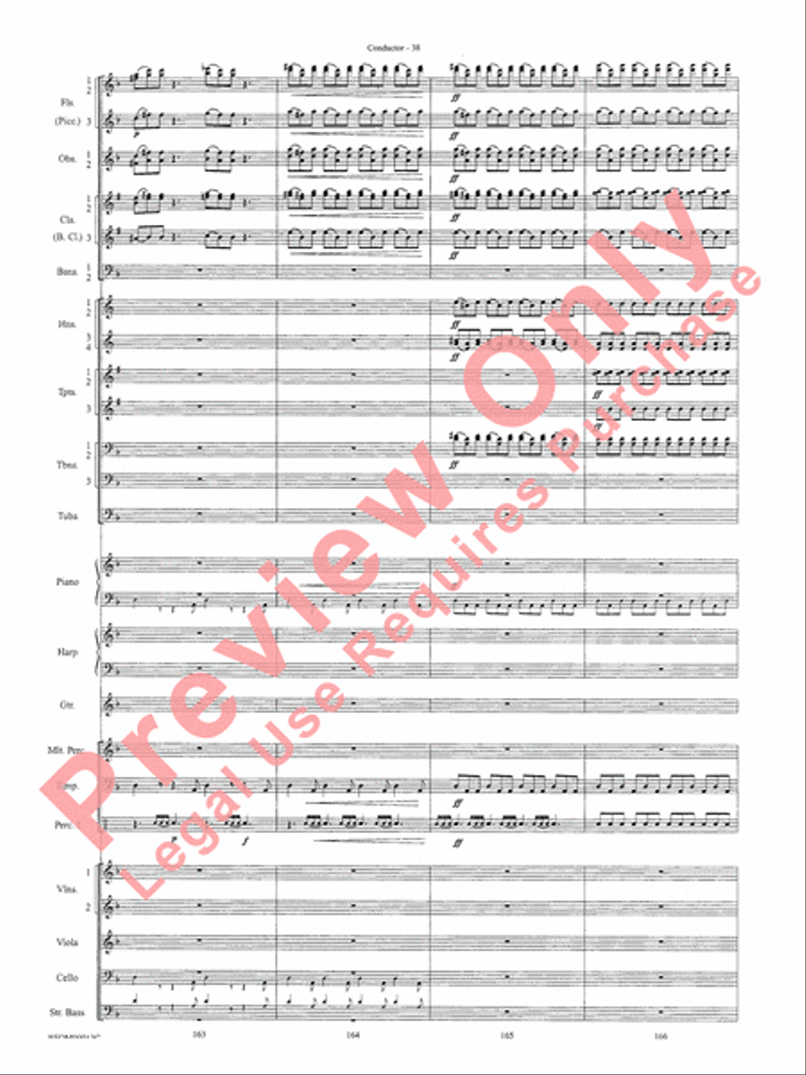 American Salute Full Orchestra scores gallery preview page 41