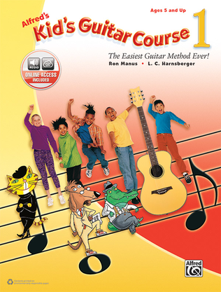 Book cover for Alfred's Kid's Guitar Course 1