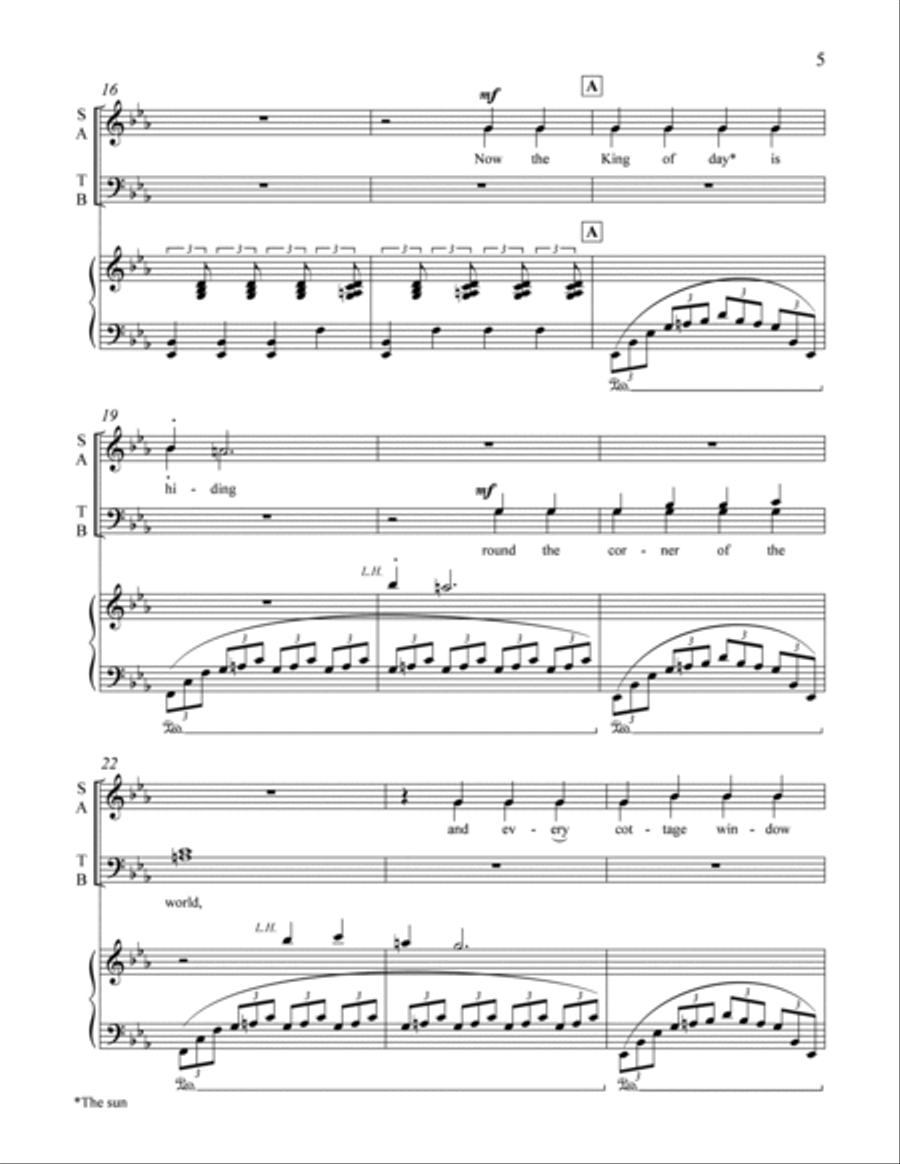 To Love This Earth 4-Part scores gallery preview page 4